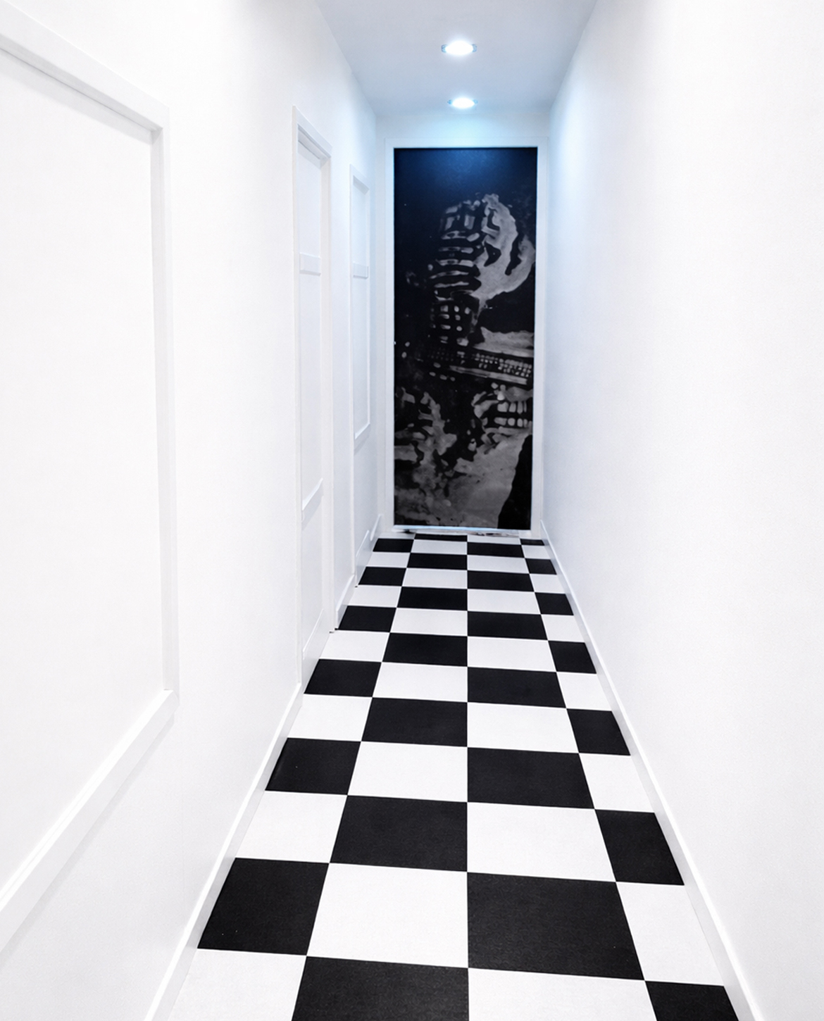 Large-Scale Multi-media installation in the 3rd Los Angeles Contemporary Exhibitions Annuale, September-October 1988. © Jane Rubin 1988