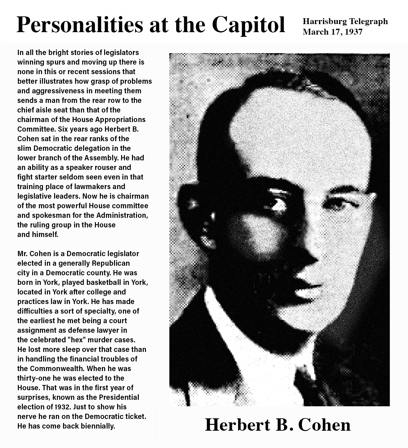 Herbert Cohen Leader