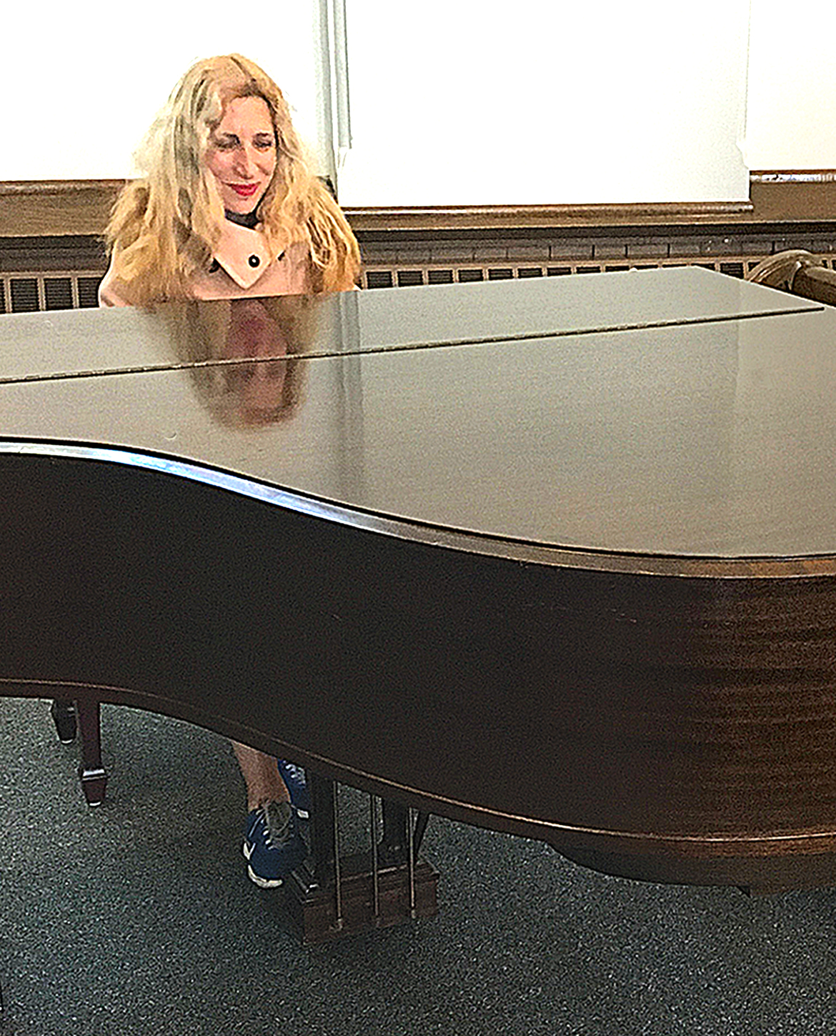 Jane Rubin playing the piano in York, PA, her hometown. Original music and sound by Jane Rubin