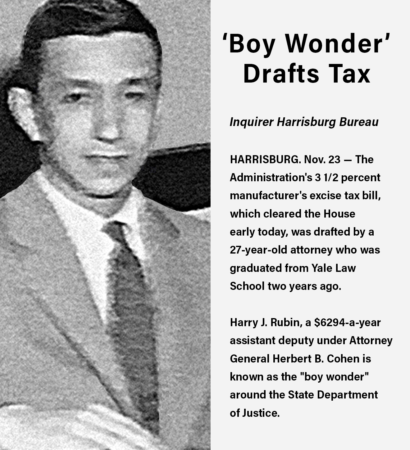 Boy Wonder Deputy Attorney General