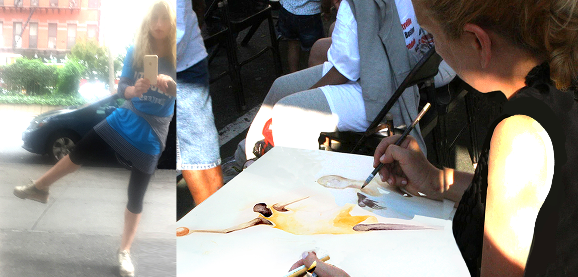 Artist Jane Rubin is a Dancer Who Paints — and Choreographs and Composes Music. In childhood, Jane Rubin was a ballerina considered to have the talent and athletic coordination to dance professionally.