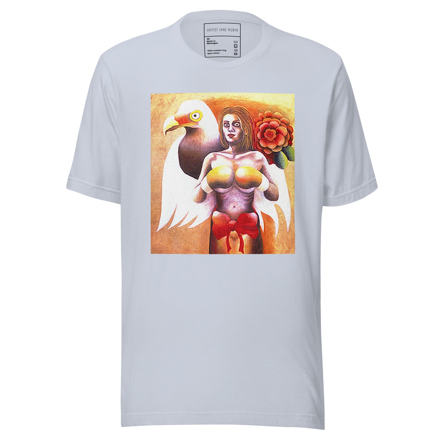 Wearable Art T-Shirt — Champion — Oil Painting — On 100% Combed, Ring-Spun Cotton T-Shirt